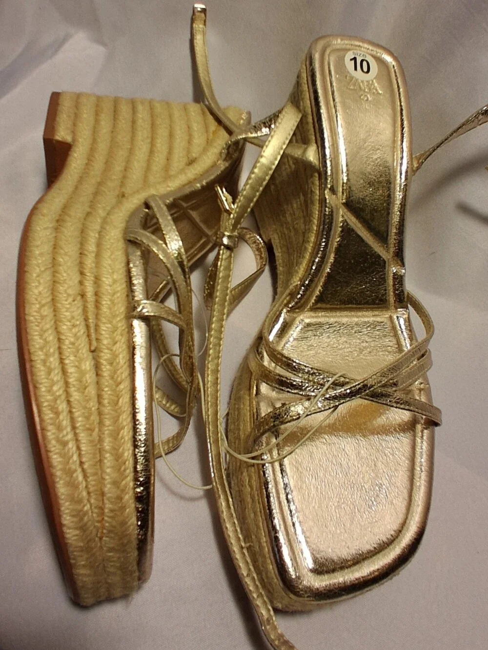 Zara espidrille wedges